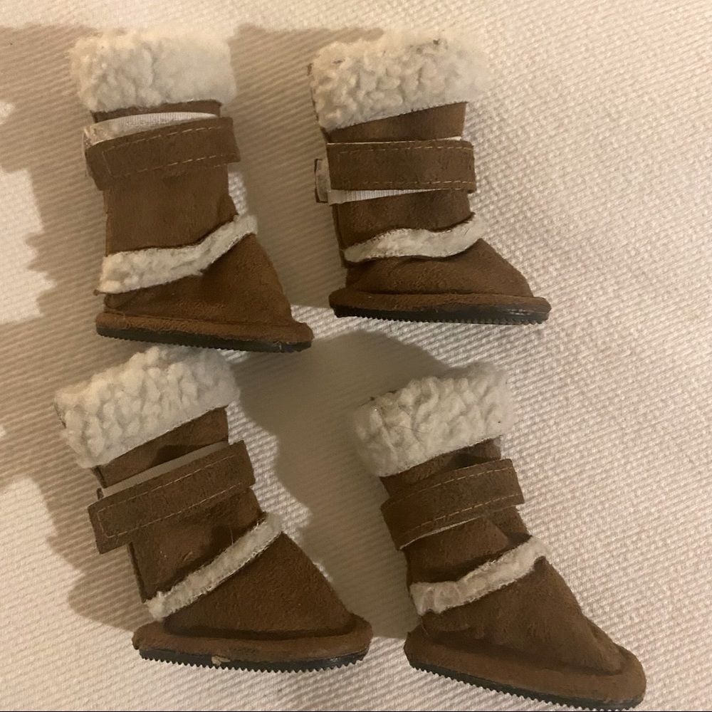 Hugs Ugg Dog Snow Winter Boot Shoes • 2 / small